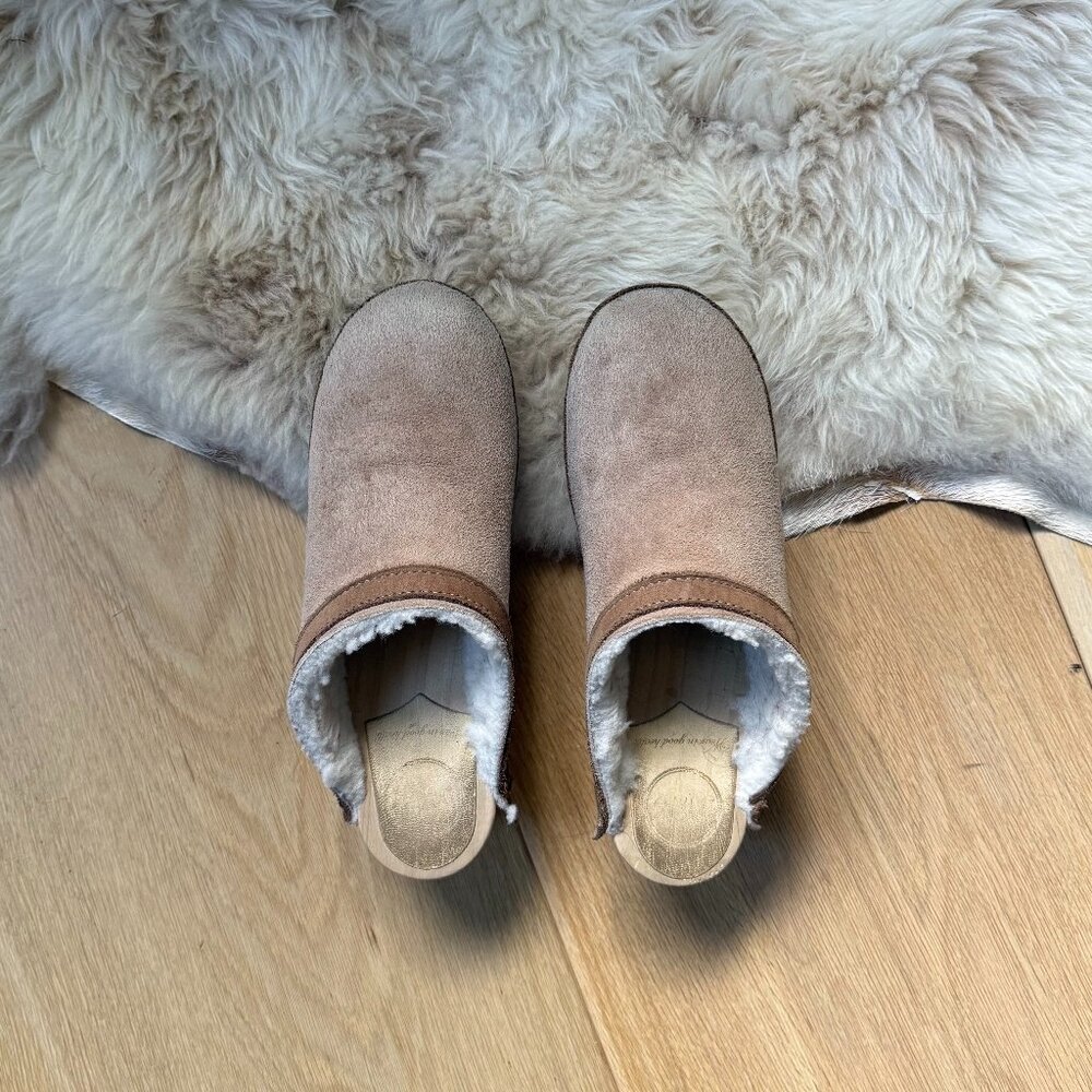 No. 6 Dakota Shearling Clog
